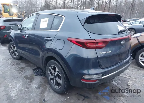 2021 Kia Sportage Lx из США, поврежденный, VIN KNDPMCACXM7936413